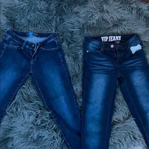 Two jeans for the price of one.